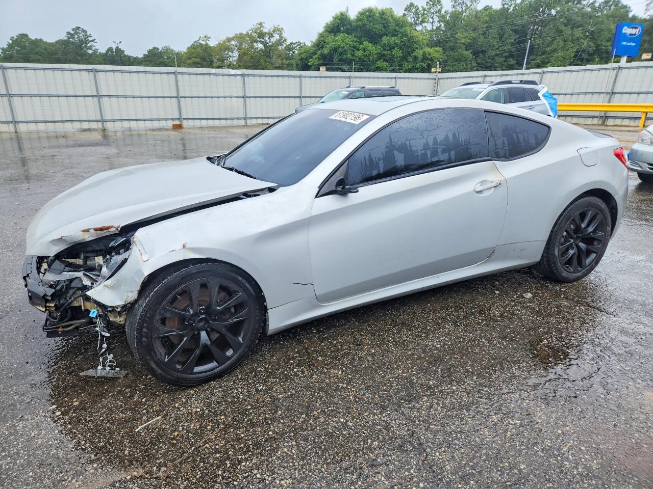2010 Hyundai Genesis Coupe Premium, VIN KMHHT6KDXAU004401 — Front end