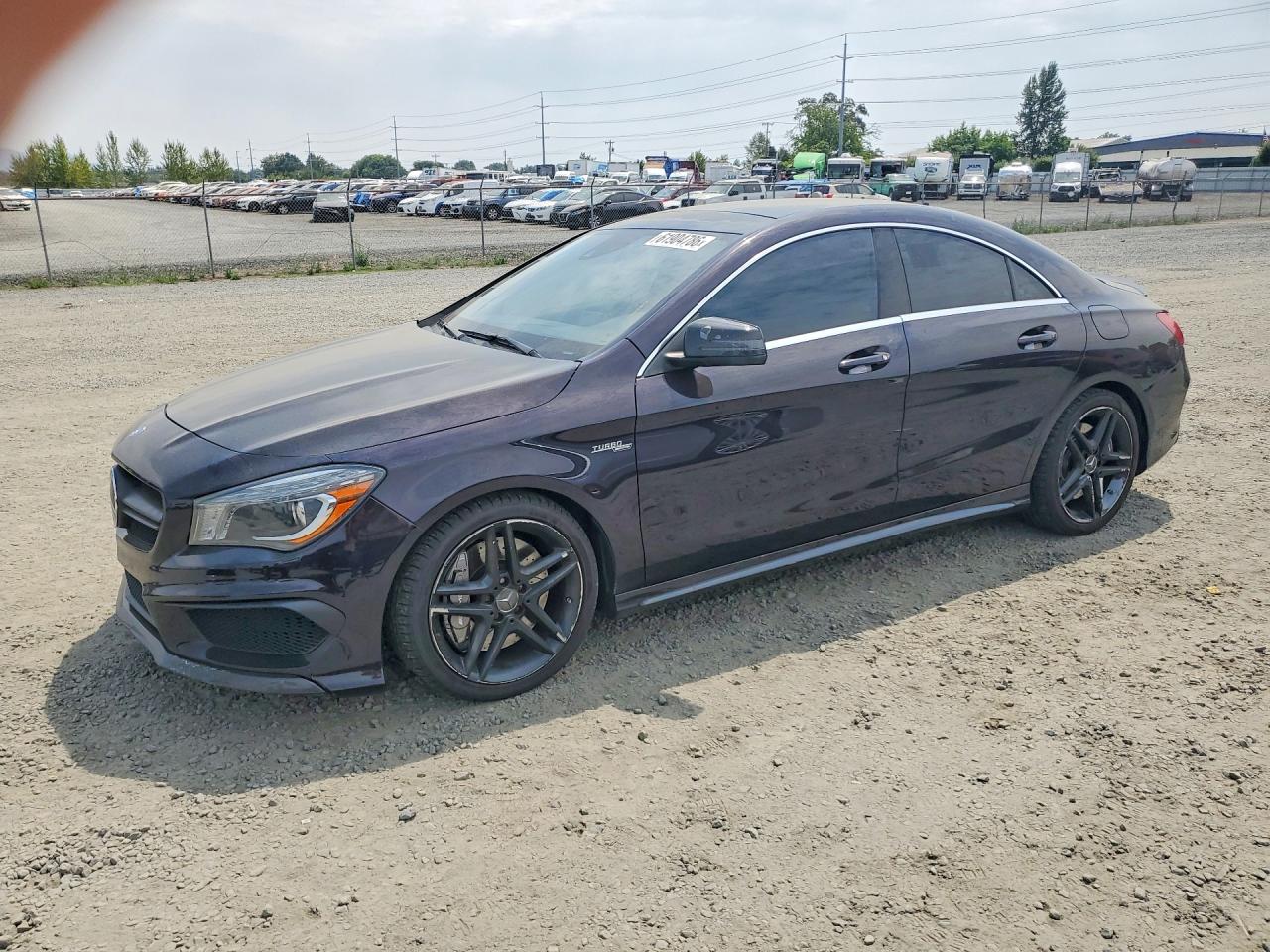 2014 Mercedes-Benz CLA 45 AMG, VIN WDDSJ5CB0EN086345 — Normal wear