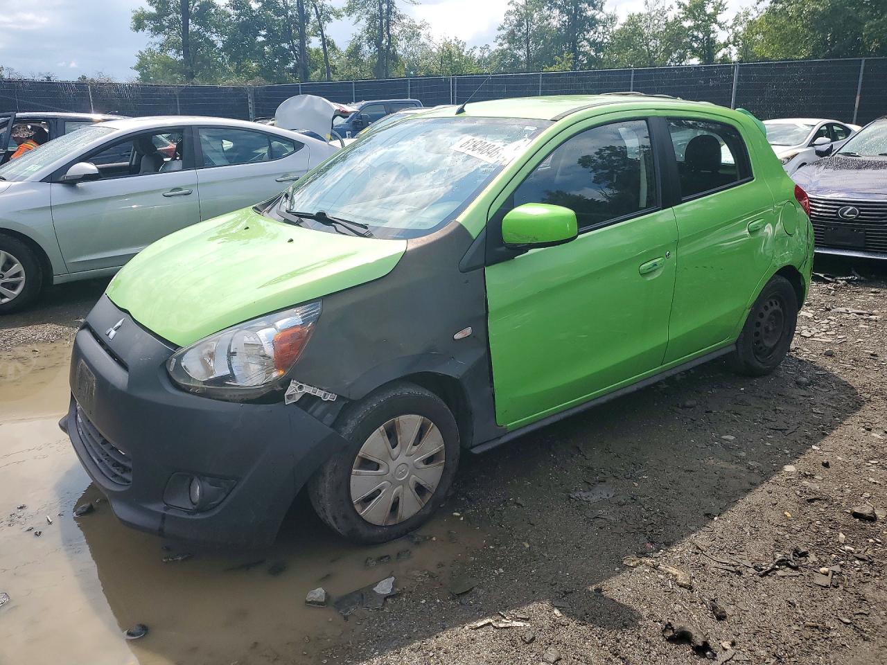 2014 Mitsubishi Mirage DE, VIN ML32A3HJ2EH006771 — Side