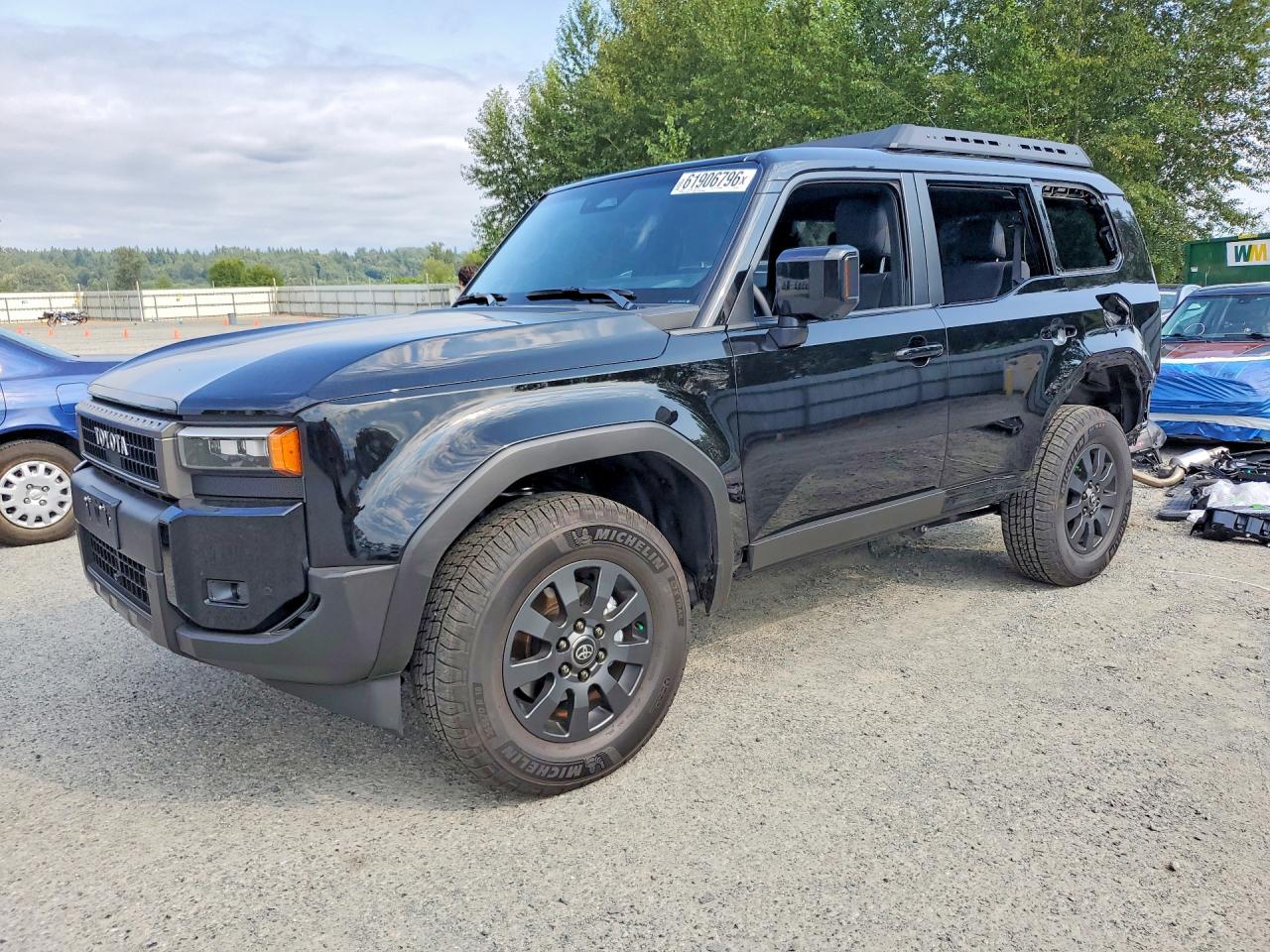 2026 Toyota Land Cruiser, VIN JTEABFAJ5TK062975 — Rear end
