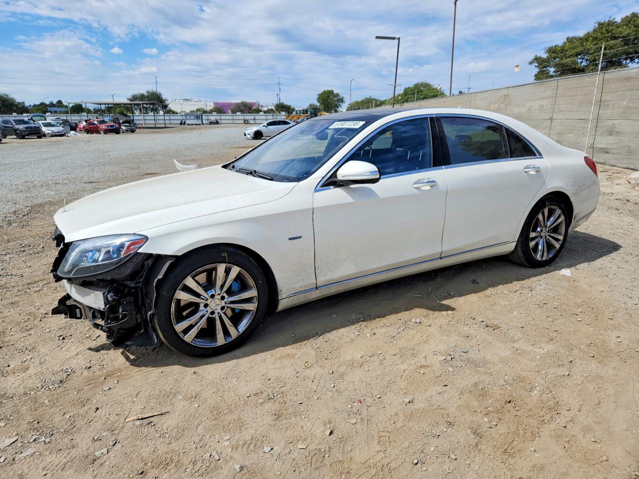 2017 Mercedes-Benz S 550e, VIN WDDUG6DB8HA317189 — Перед