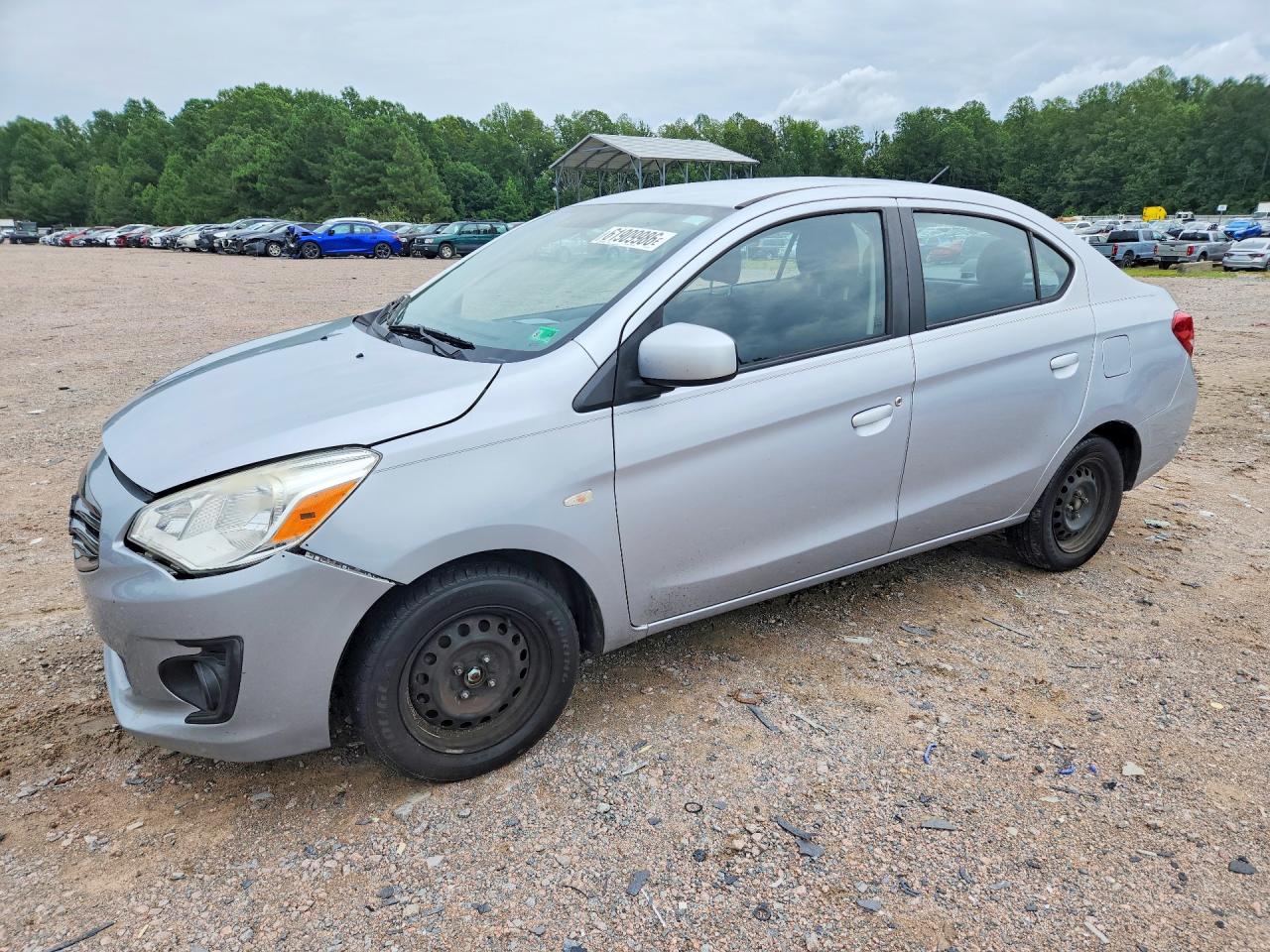 2017 Mitsubishi Mirage ES, VIN ML32F3FJ3HH001393 — Front end
