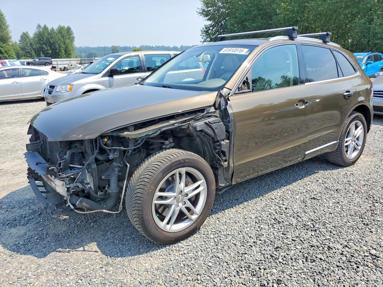 2015 Audi Q5 Prestige, VIN WA1VMAFP8FA002175 — Перед