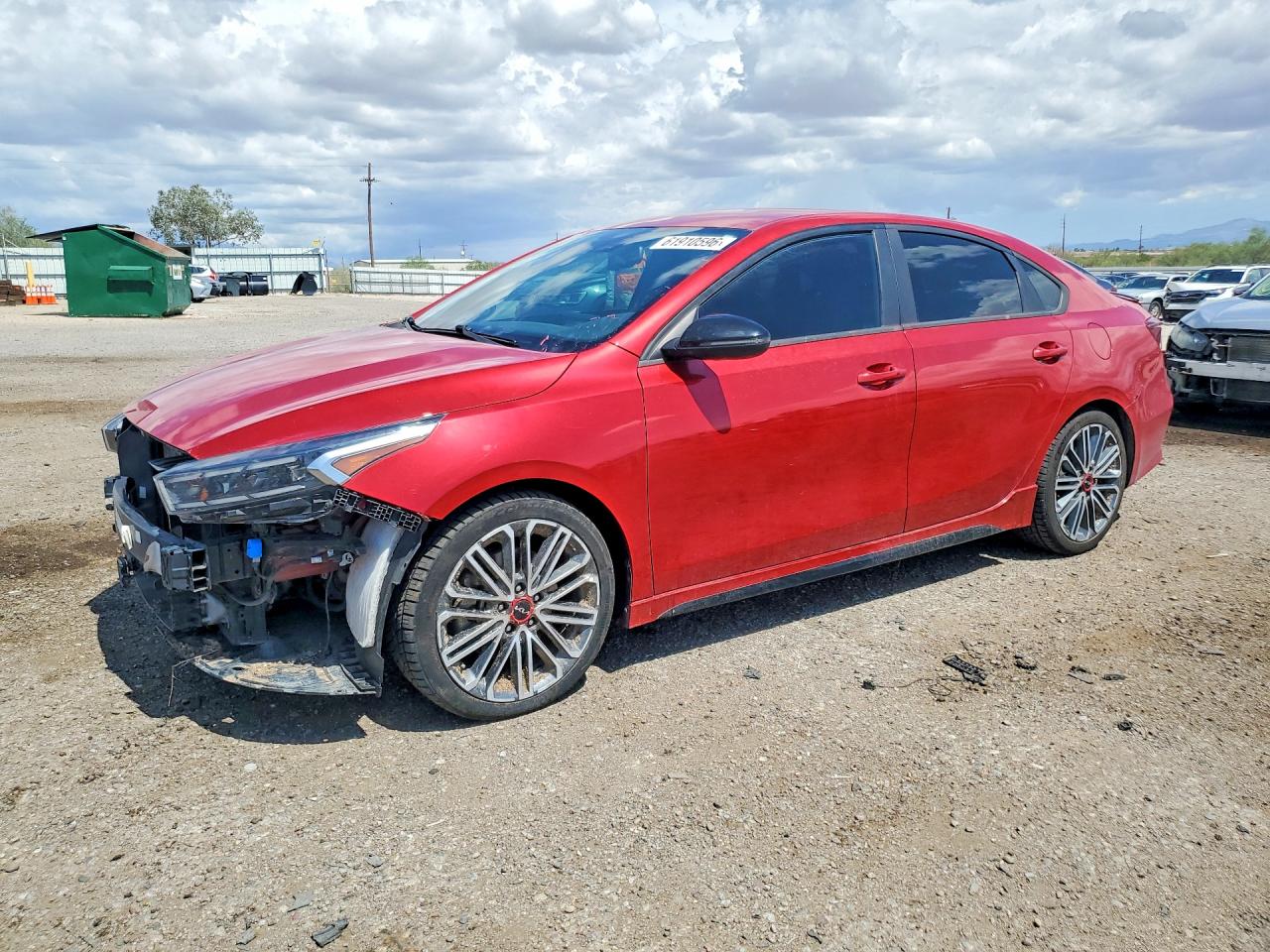 2023 Kia Forte GT, VIN 3KPF44ACXPE550130 — Front end
