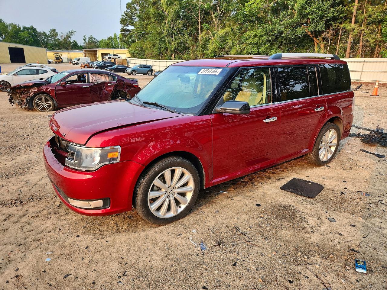 2019 Ford Flex SEL, VIN 2FMGK5C88KBA10800 — Front end