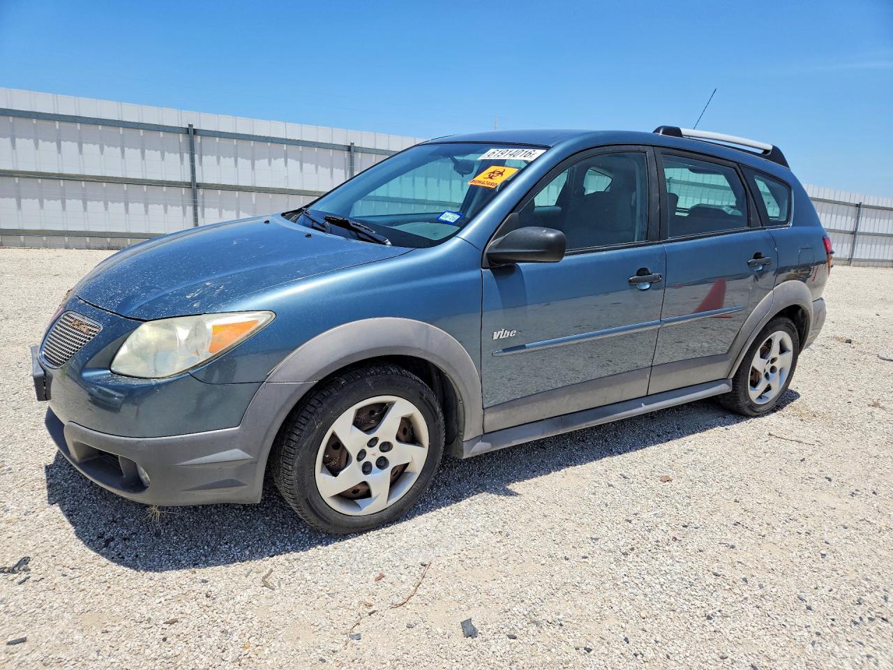 2008 Pontiac Vibe, VIN 5Y2SL65828Z407407 — Water / flood