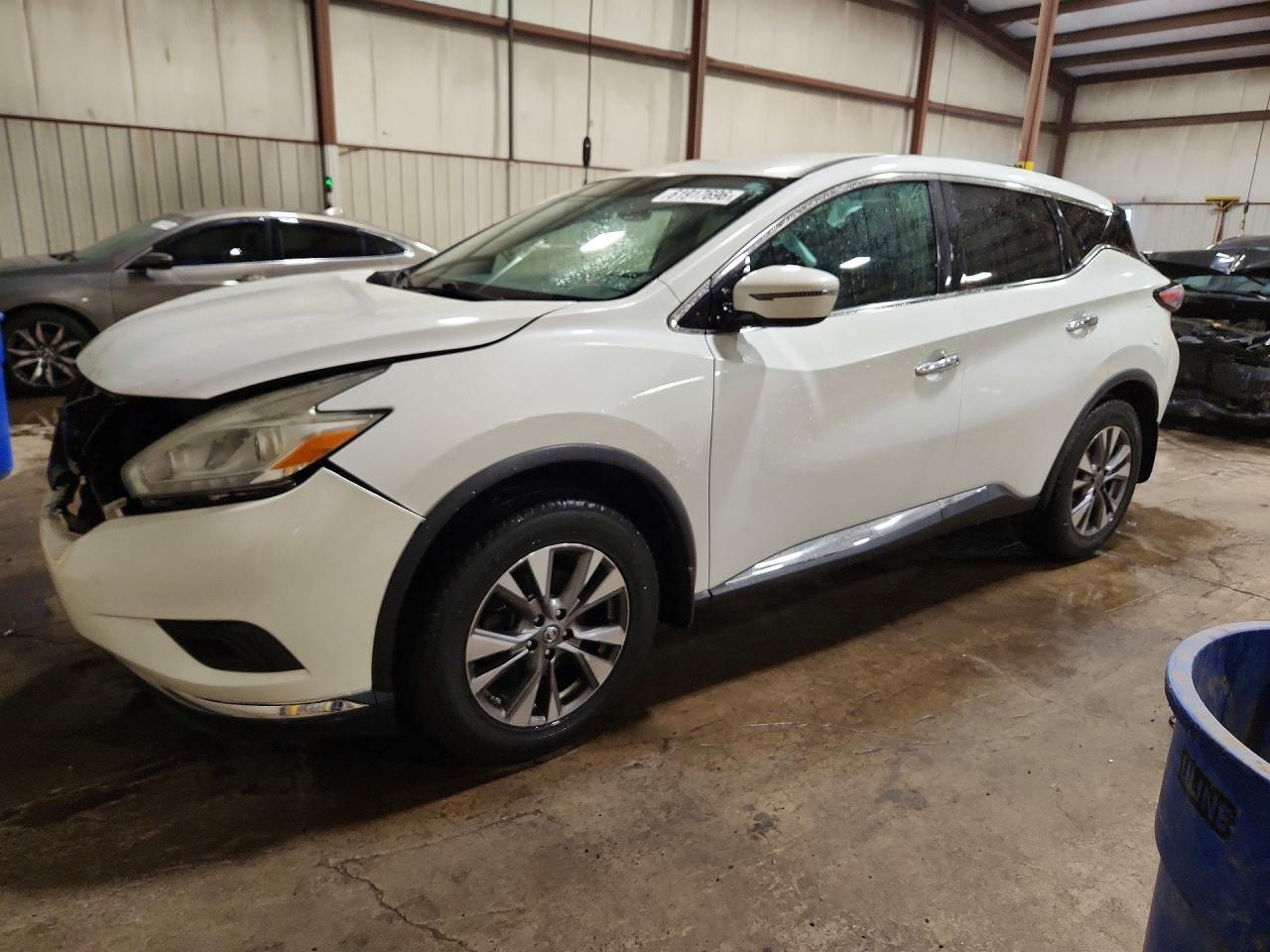 2016 Nissan Murano SV, VIN 5N1AZ2MH0GN142301 — Front end