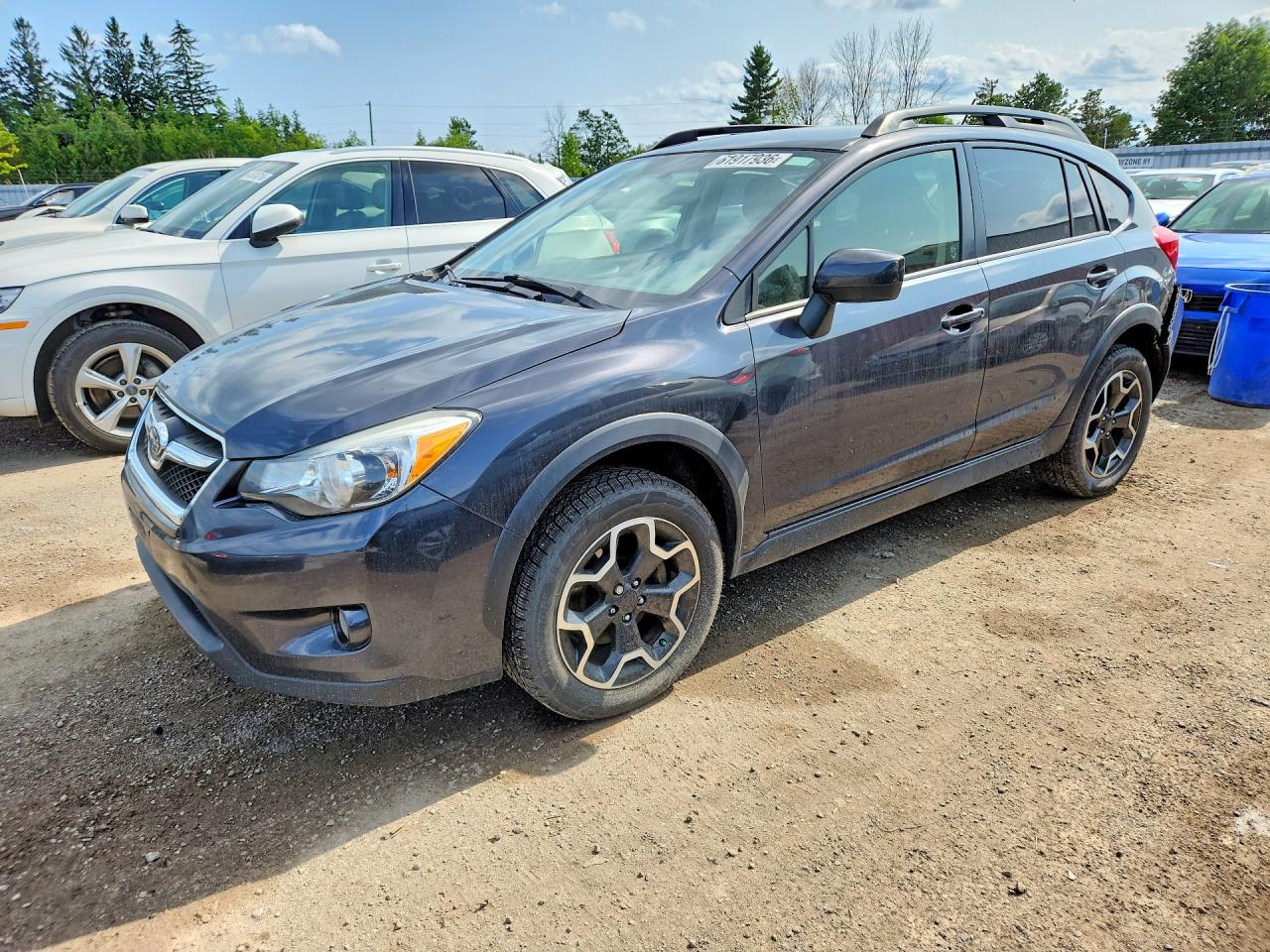 2015 Subaru Crosstrek Premium, VIN JF2GPACC0F8241266 — Rear end
