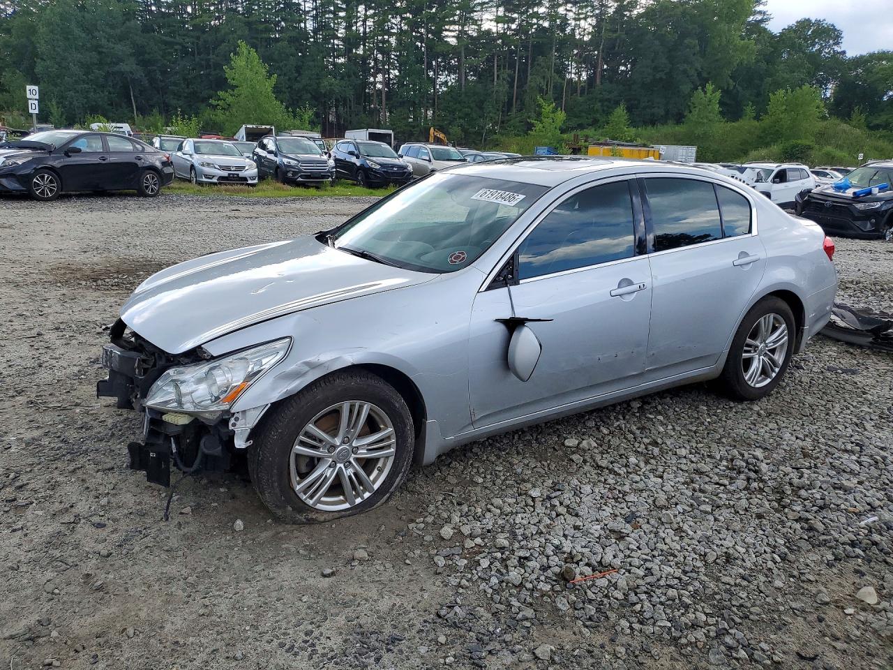2011 Infiniti G37 x, VIN JN1CV6ARXBM355805 — Side