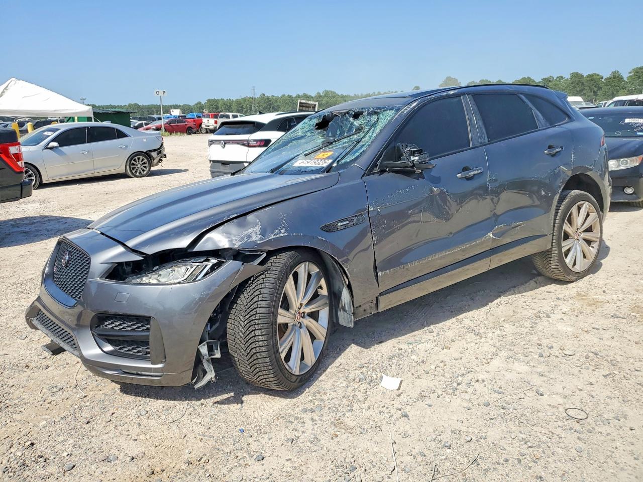 2017 Jaguar F-Pace 35t R-Sport, VIN SADCL2BV6HA893357 — Rollover