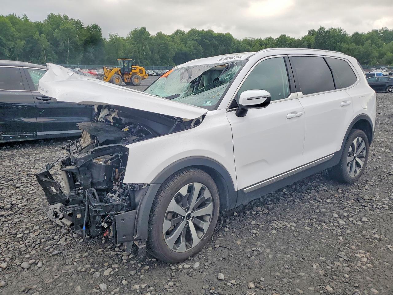 2021 Kia Telluride EX, VIN 5XYP3DHC0MG150220 — Front end