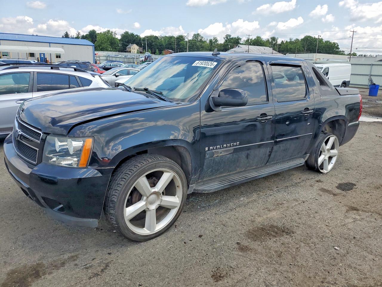 2008 Chevrolet Avalanche 3LT, VIN 3GNFK12358G236417 — Крыша