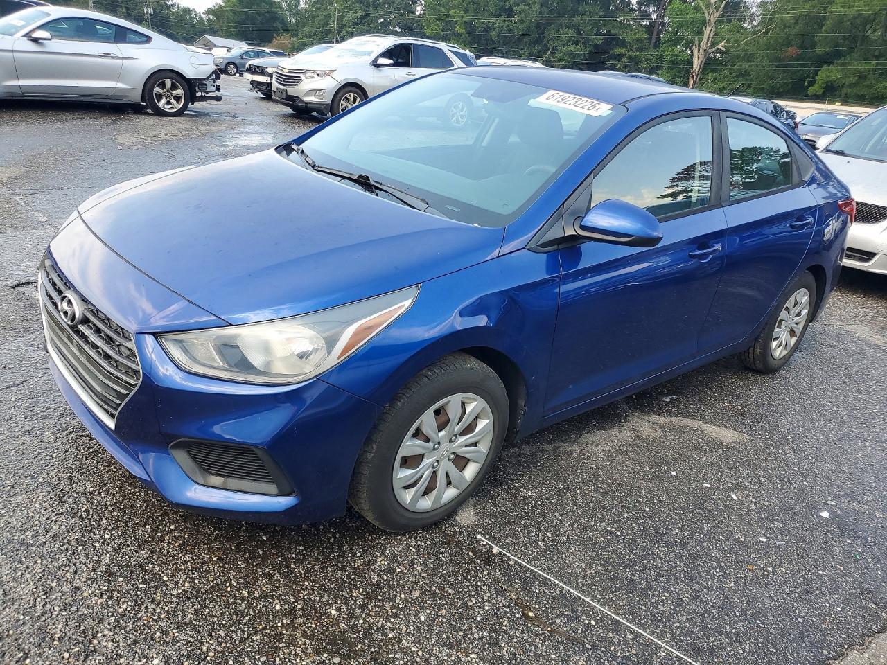 2018 Hyundai Accent SE, VIN 3KPC24A32JE025546 — Front end