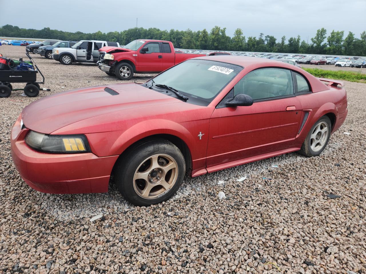 2002 Ford Mustang Standard, VIN 1FAFP40422F166719 — Normal wear