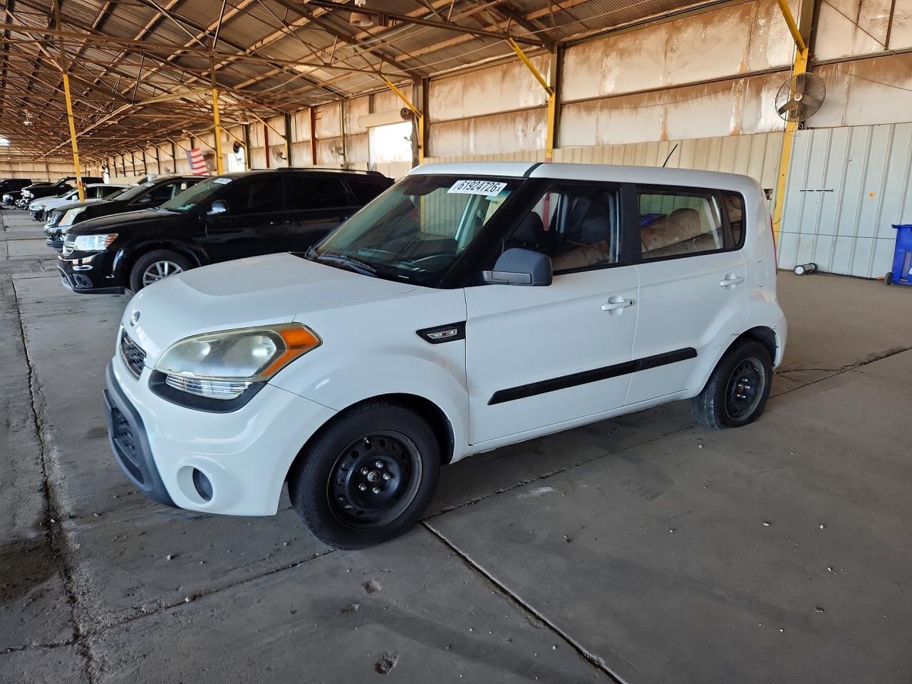 2013 Kia Soul, VIN KNDJT2A56D7755359 — Prior damage history