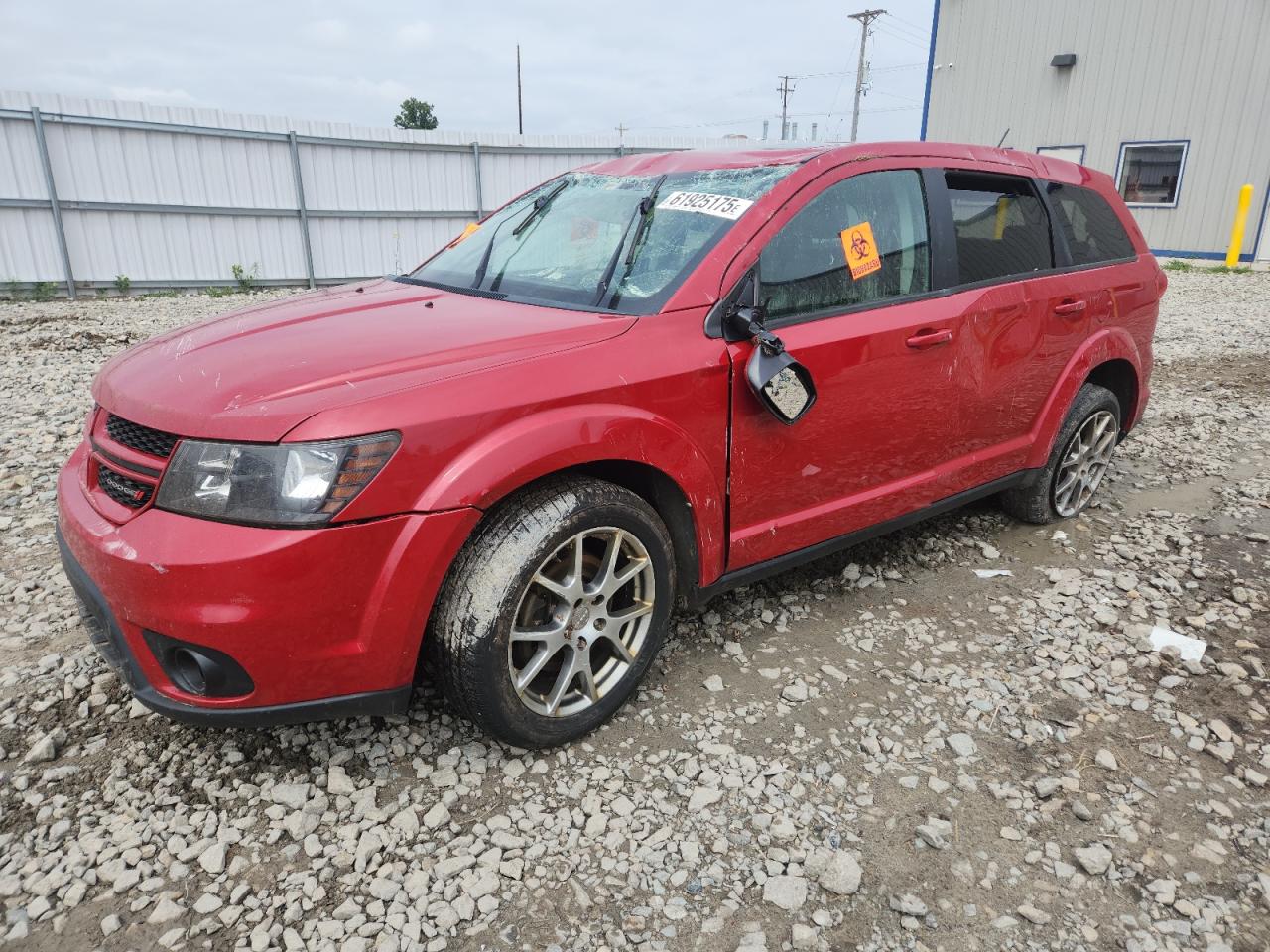 2015 Dodge Journey R/T, VIN 3C4PDDEGXFT693476 — Biohazard / chemical