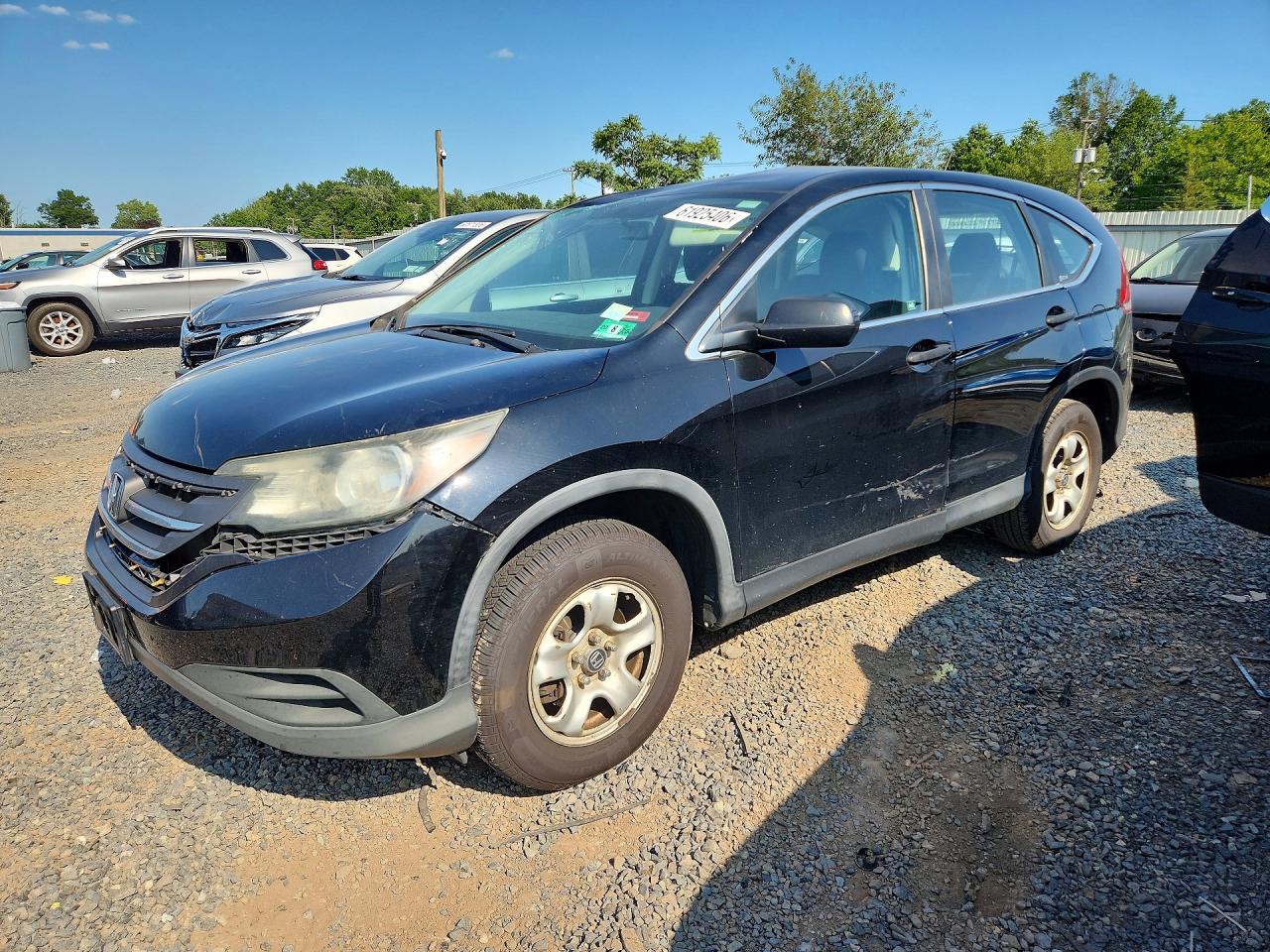 2012 Honda CR-V LX, VIN 2HKRM4H39CH633699 — Roof