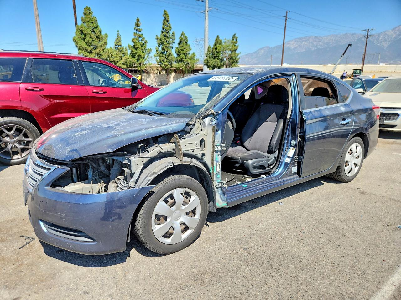 2015 Nissan Sentra SR, VIN 3N1AB7AP7FY267334 — Side