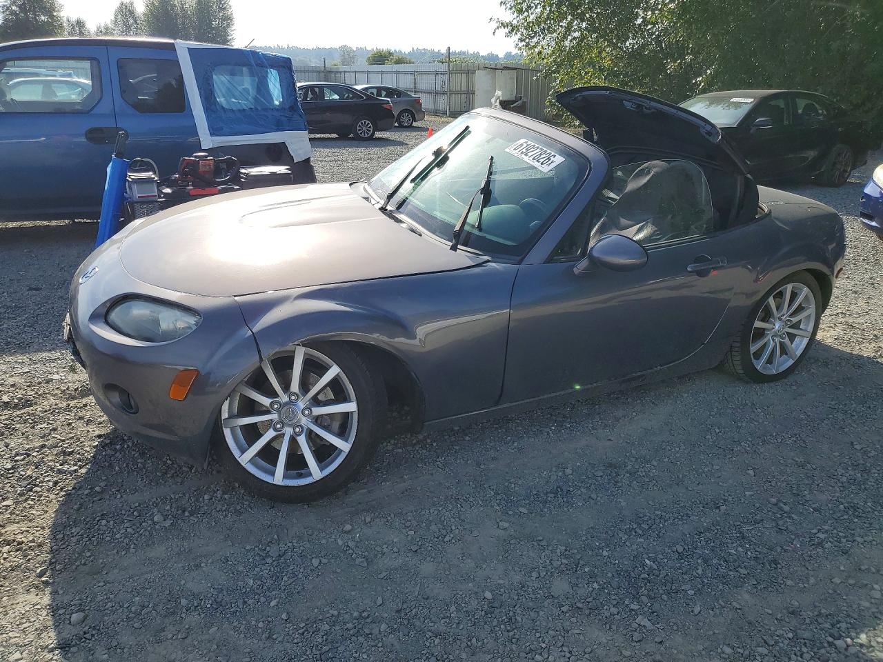 2006 Mazda MX-5 Miata Touring, VIN JM1NC25F760104404 — Undercarriage