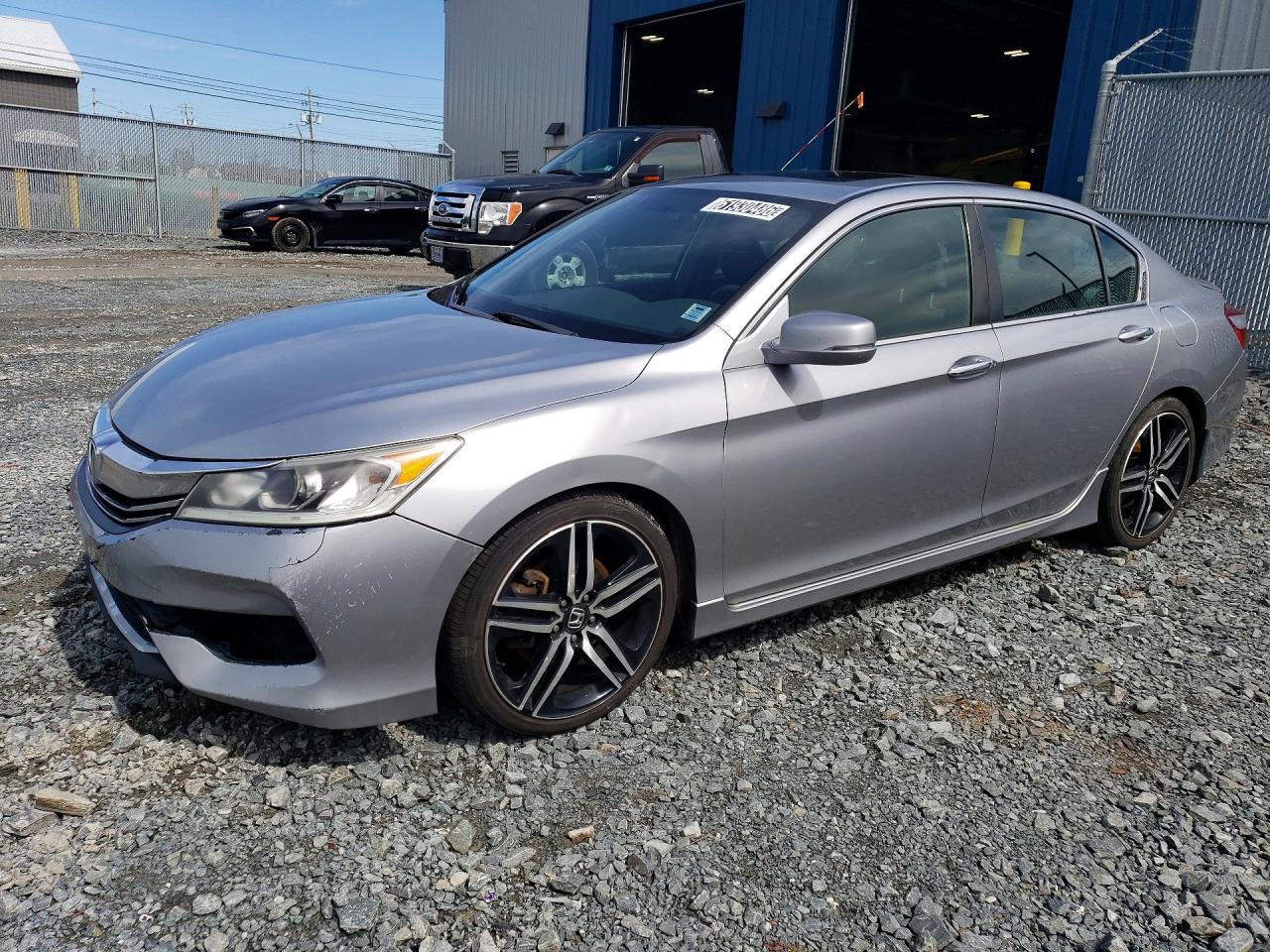 2016 Honda Accord Sport, VIN 1HGCR2F53GA804204 — Front end