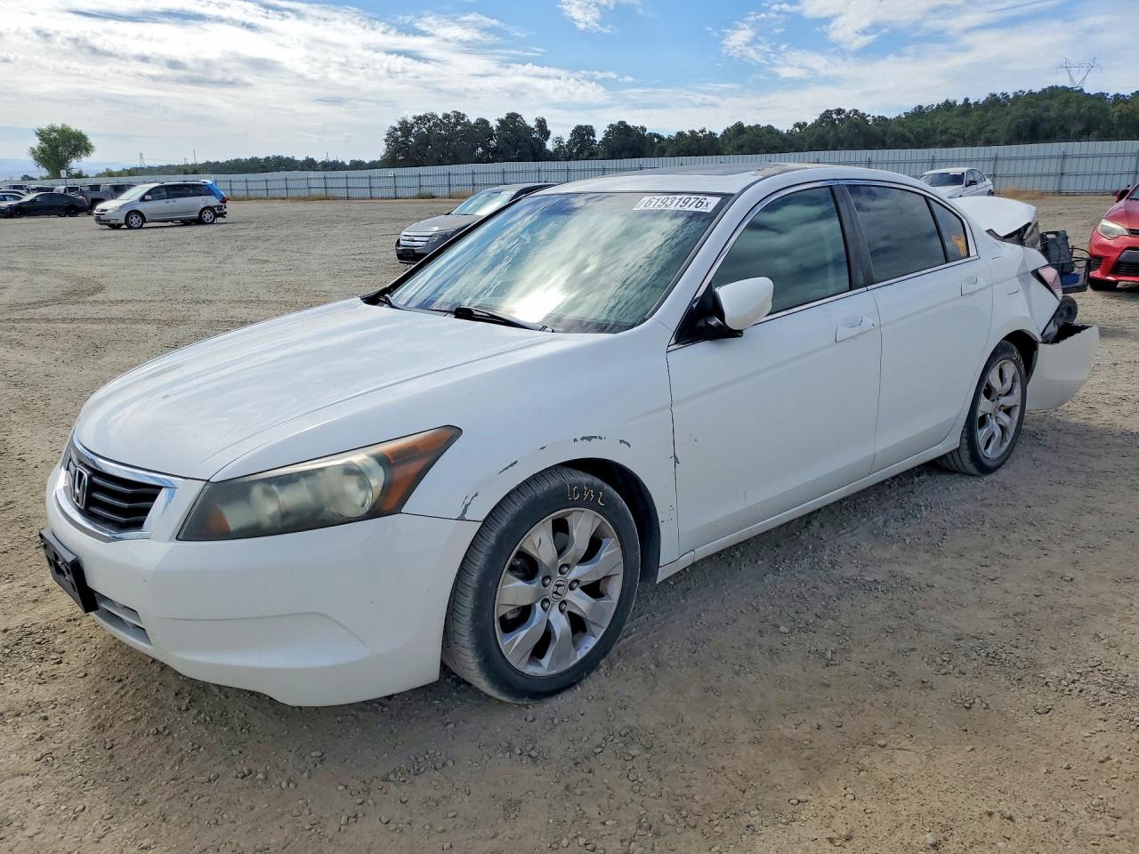 2010 Honda Accord EX, VIN 1HGCP2F78AA019840 — Rear end