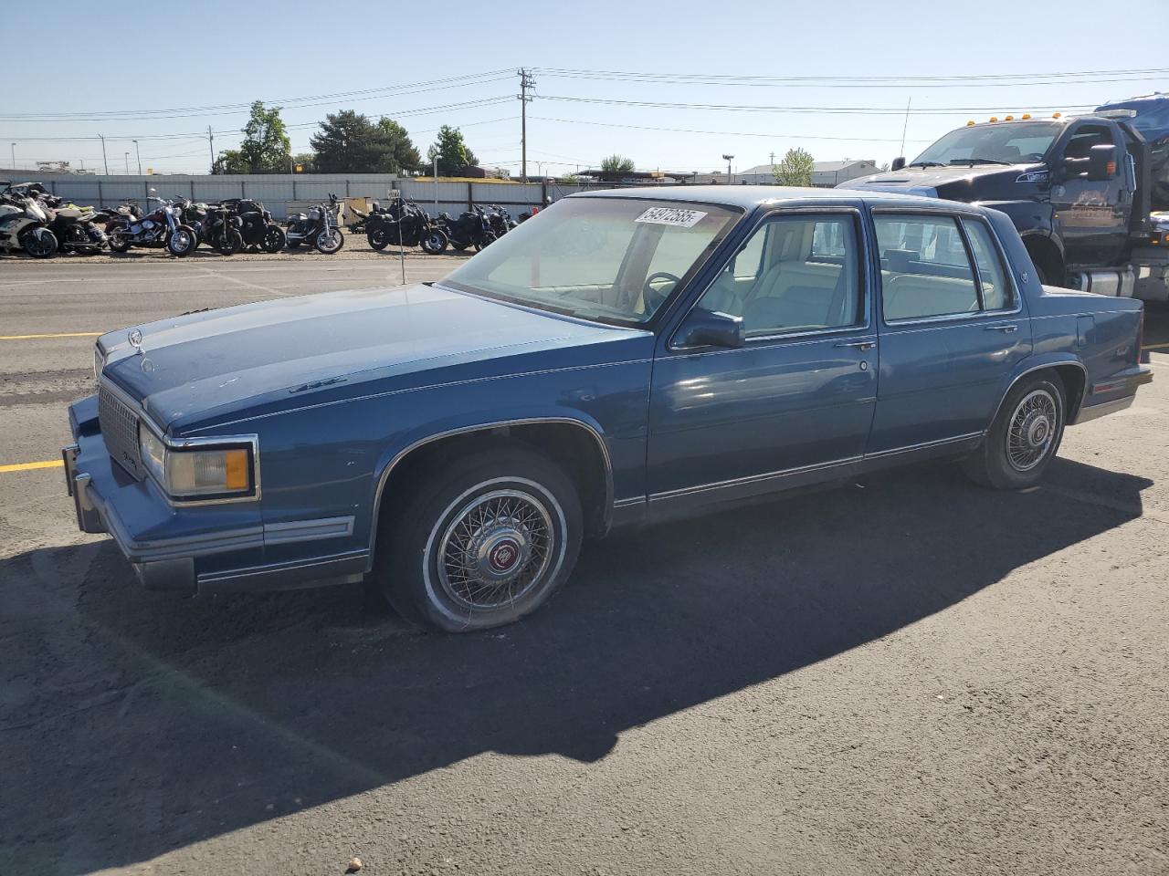 1987 Cadillac Deville/Fleetwood Deville, VIN 1G6CD5189H4281645 — Front end