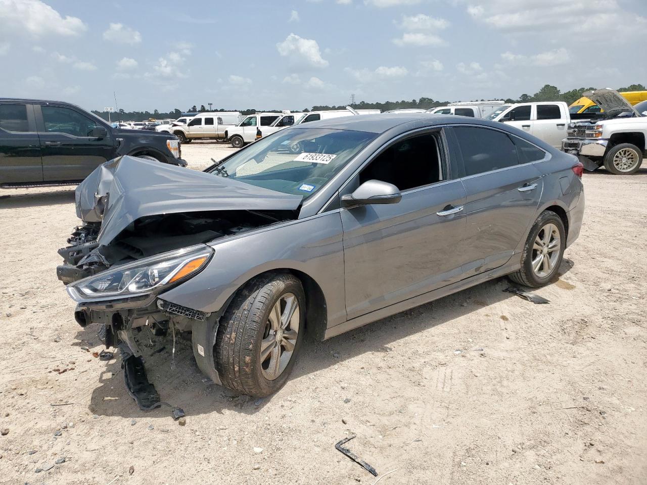 2019 Hyundai Sonata Sport, VIN 5NPE34AF0KH740760 — Front end