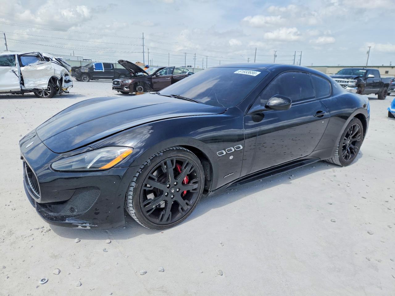 2014 Maserati GranTurismo Sport, VIN ZAM45VLA1E0079444 — Normal wear