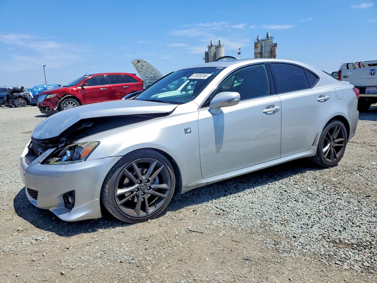 2011 Lexus IS 250, VIN JTHBF5C26B5130077 — Перед