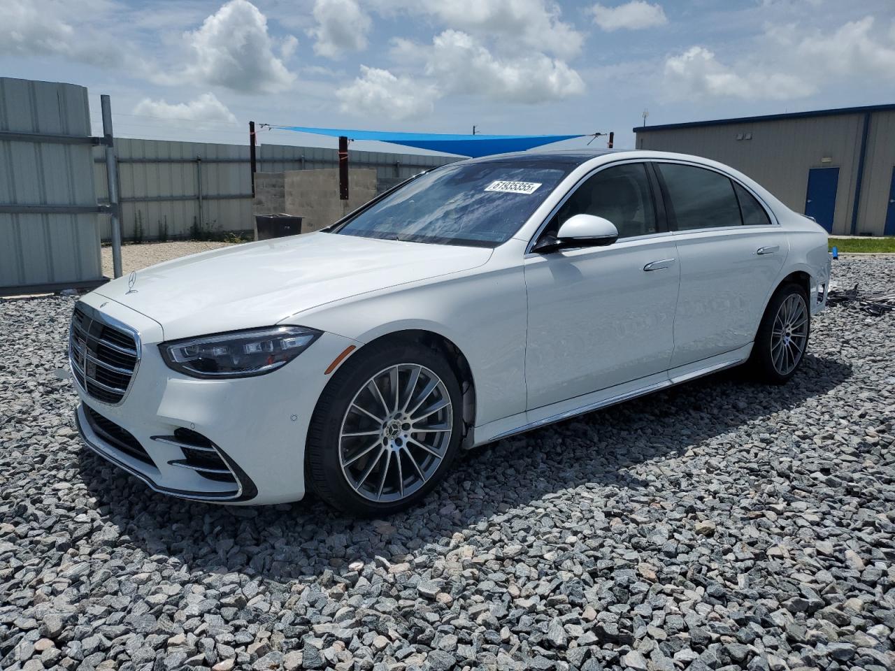 2024 Mercedes-Benz S 580, VIN W1K6G7GB6RA259224 — Rear end