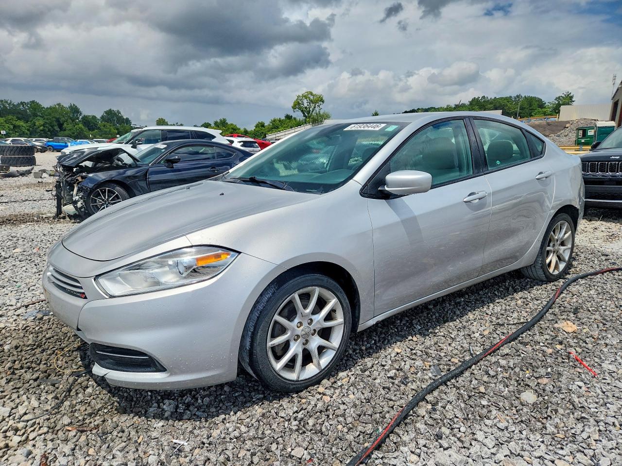 2013 Dodge Dart SXT, VIN 1C3CDFBA2DD321373 — Rear end