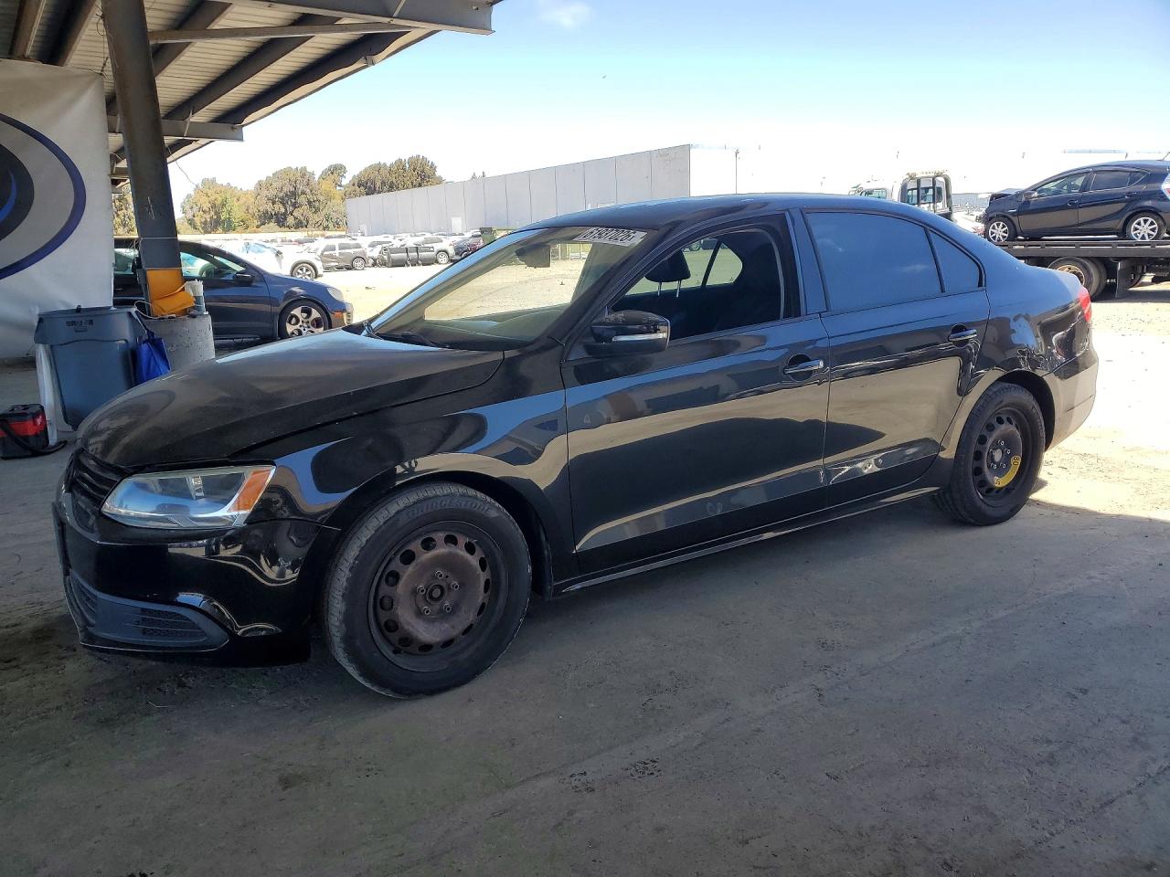 2011 Volkswagen Jetta SE, VIN 3VWDZ7AJ1BM048966 — Rear end