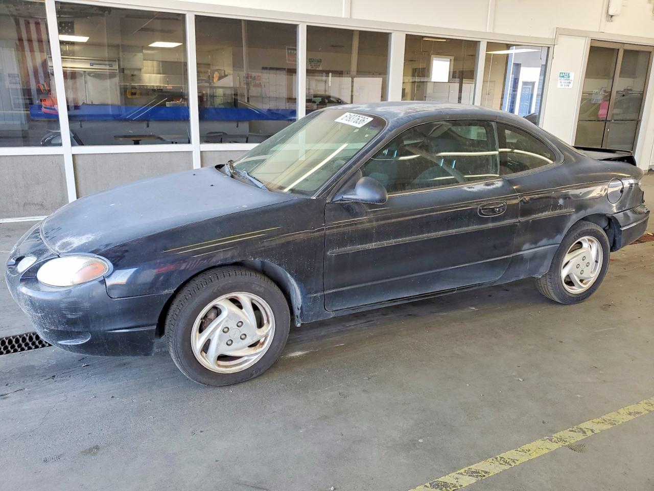 2000 Ford Escort ZX2, VIN 3FAKP1138YR112470 — Rear end