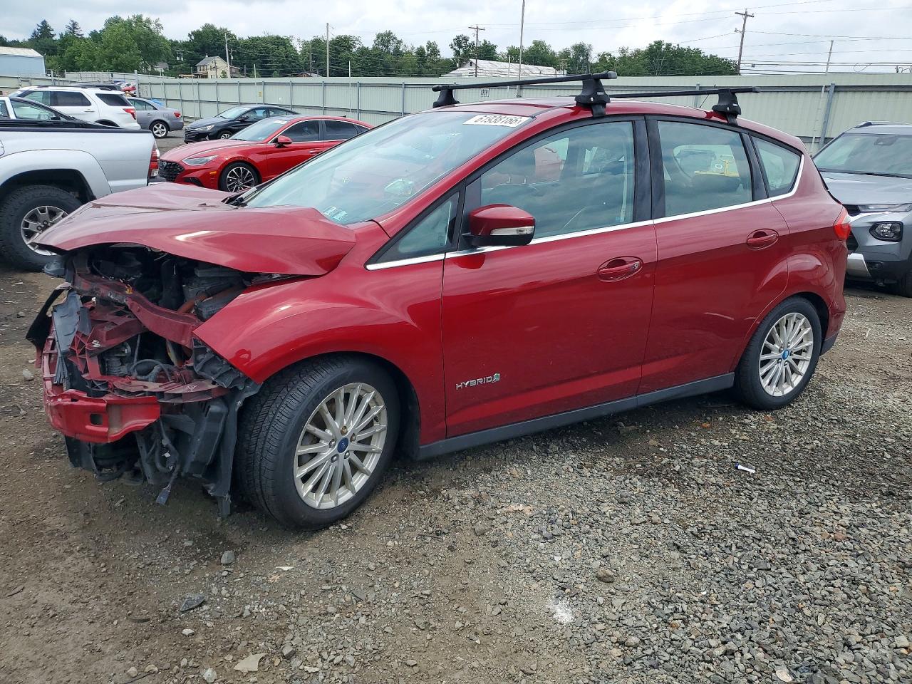 2013 Ford C-Max SEL, VIN 1FADP5BU4DL519332 — Front end