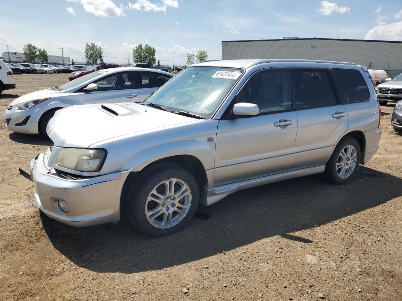 2004 Subaru Forester, VIN SG5066191 — Front end