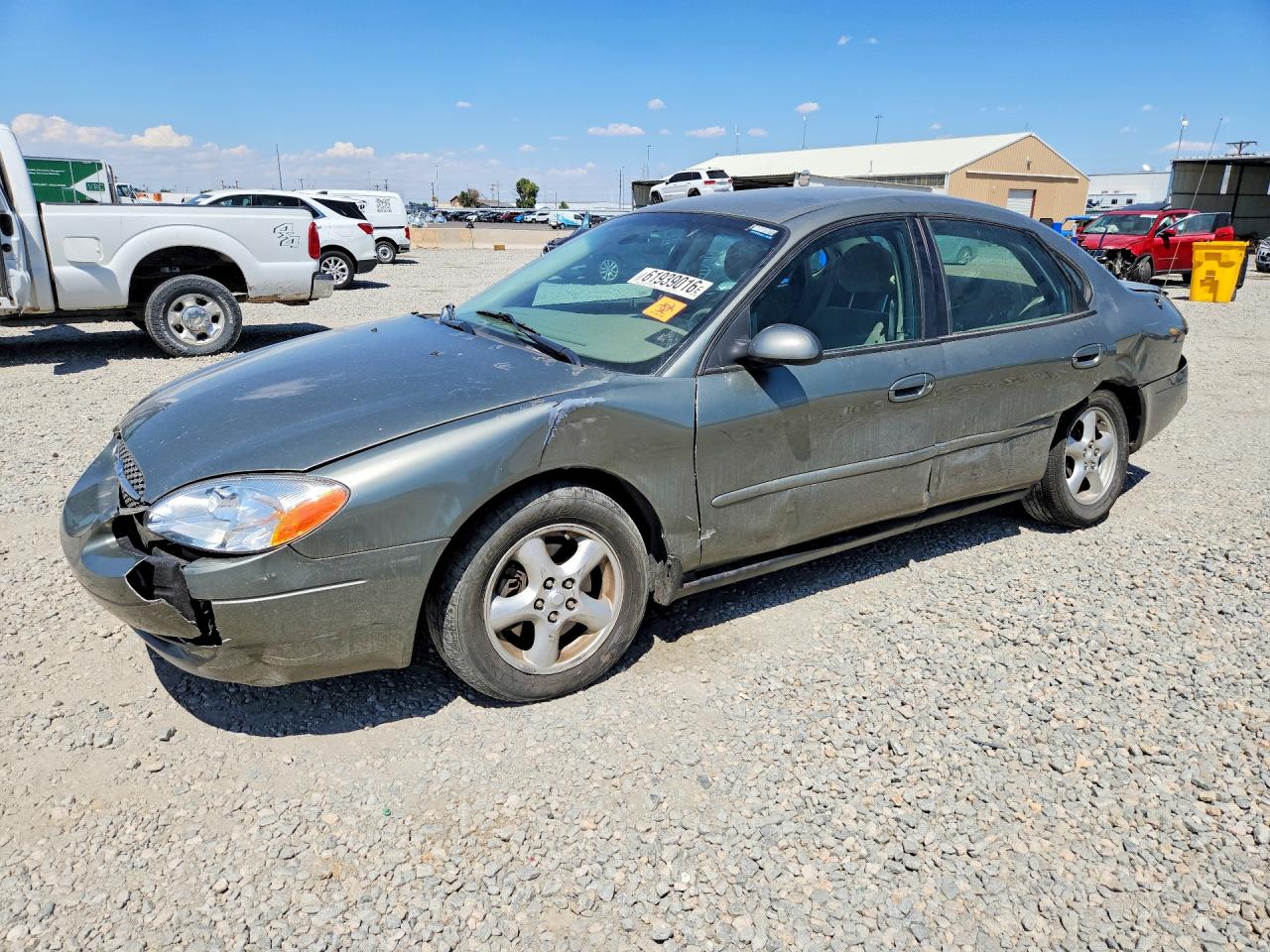 2003 Ford Taurus SE Standard, VIN 1FAFP53233G149648 — Rear end