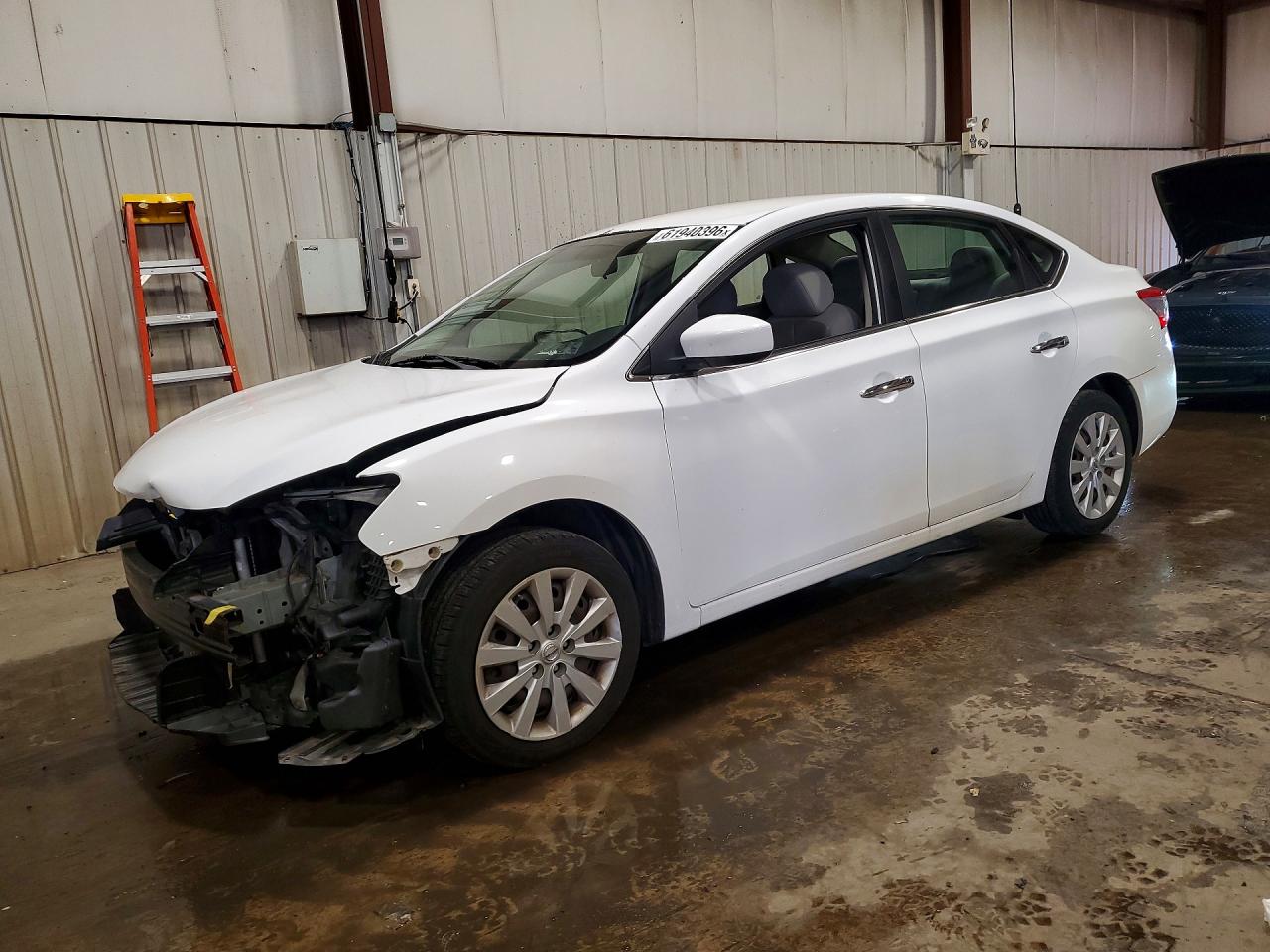 2015 Nissan Sentra SR, VIN 3N1AB7AP0FY366786 — Front end