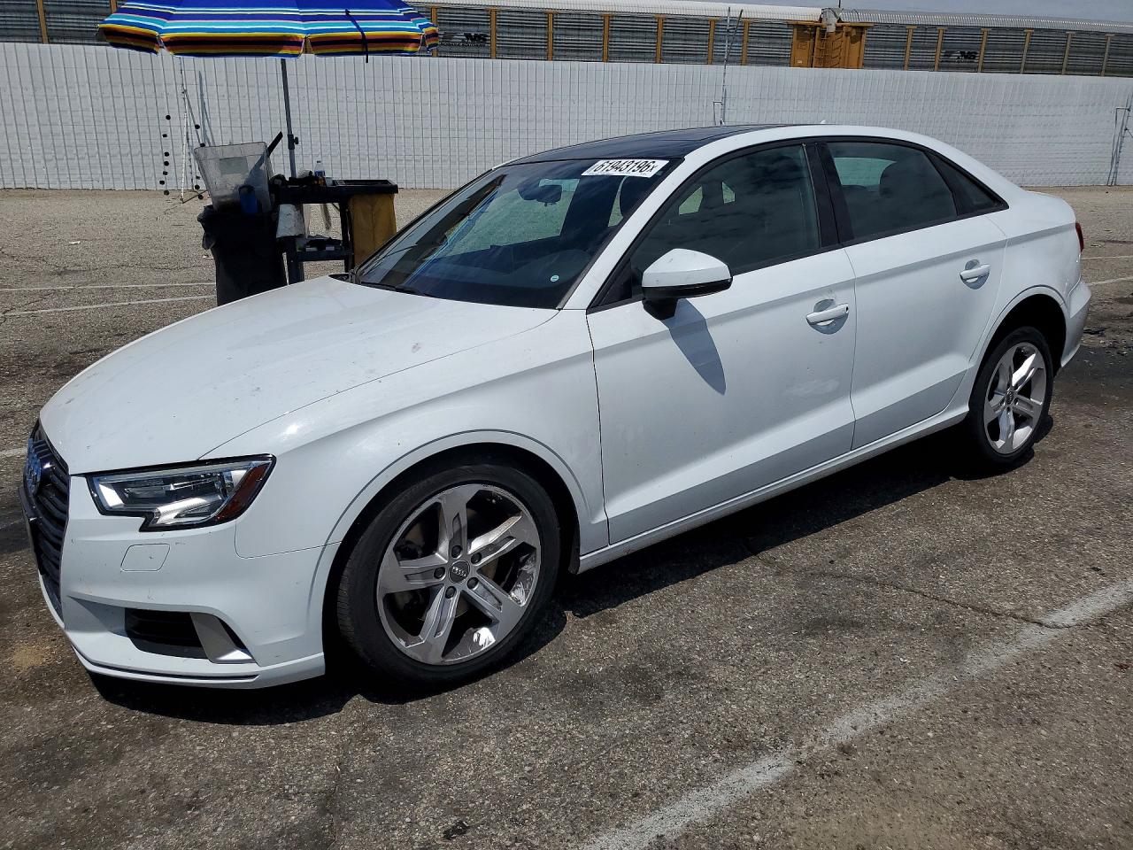 2017 Audi A3 Premium, VIN WAUAUGFF9H1040173 — Undercarriage