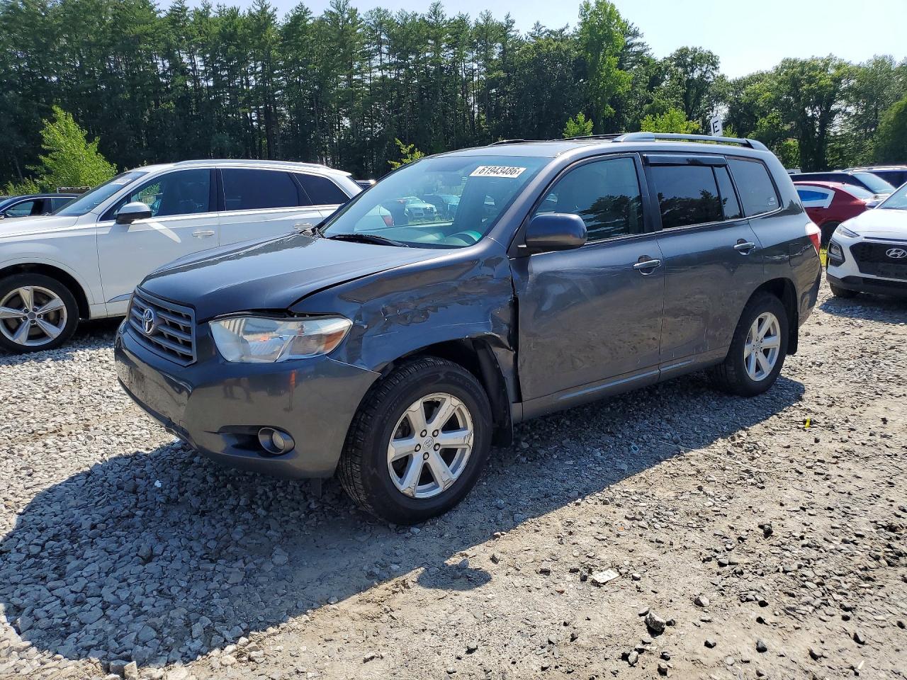 2010 Toyota Highlander SE, VIN 5TDJK3EH7AS032750 — Front end
