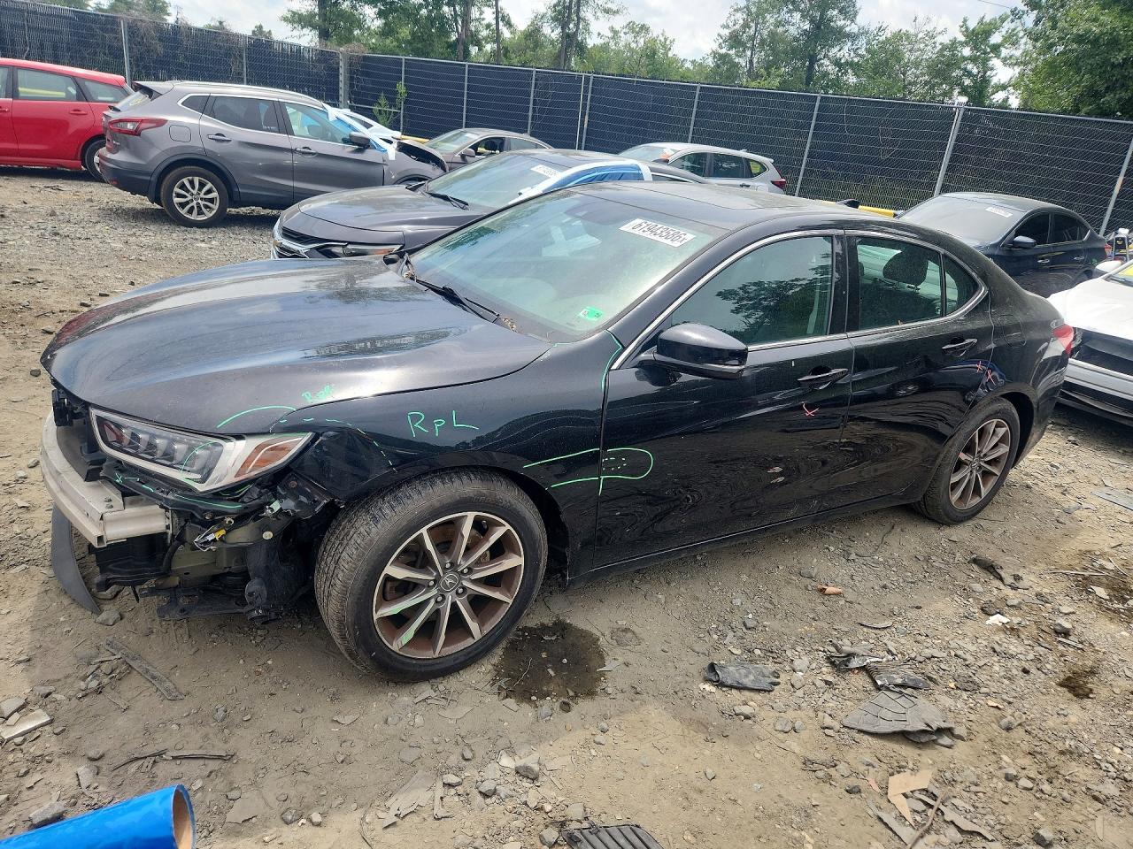 2020 Acura TLX, VIN 19UUB1F38LA002775 — Front end