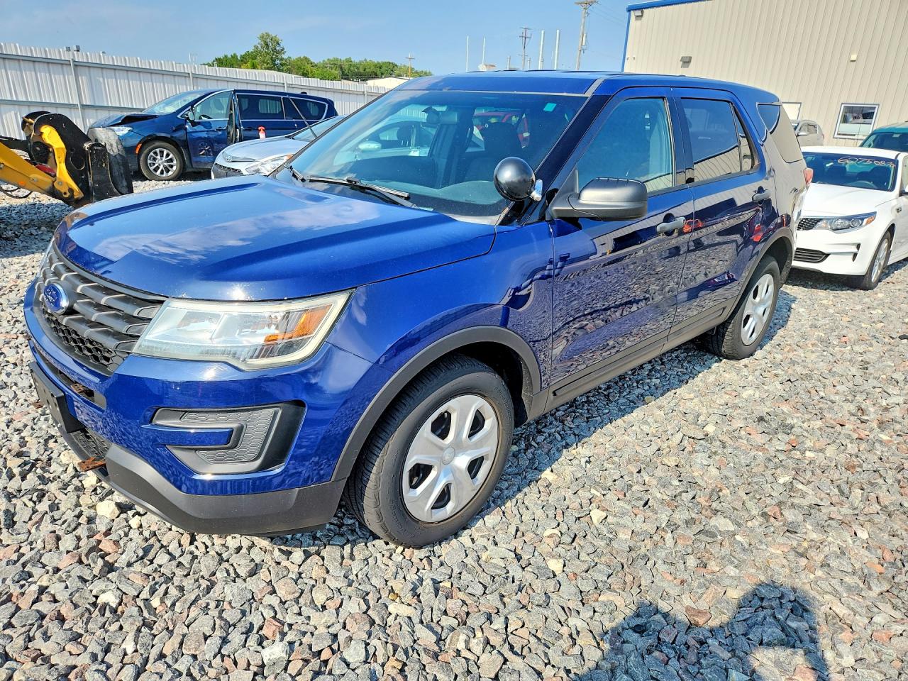 2016 Ford Police Interceptor Utility, VIN 1FM5K8AR5GGA19197 — Hail