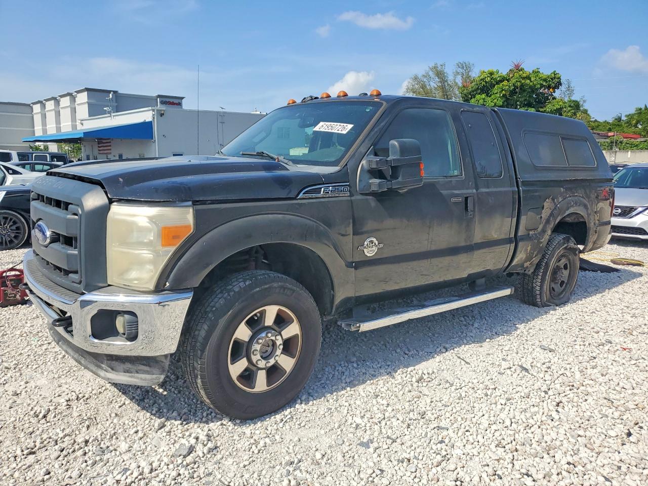 2011 Ford F-250 Lariat, VIN 1FT7X2BT6BEC05373 — Burn
