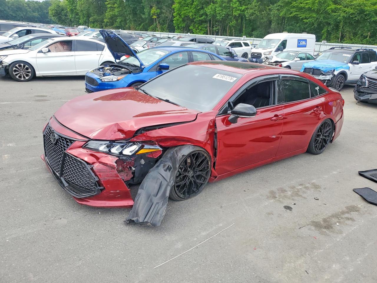2019 Toyota Avalon XSE, VIN 4T1BZ1FBXKU018087 — Front end