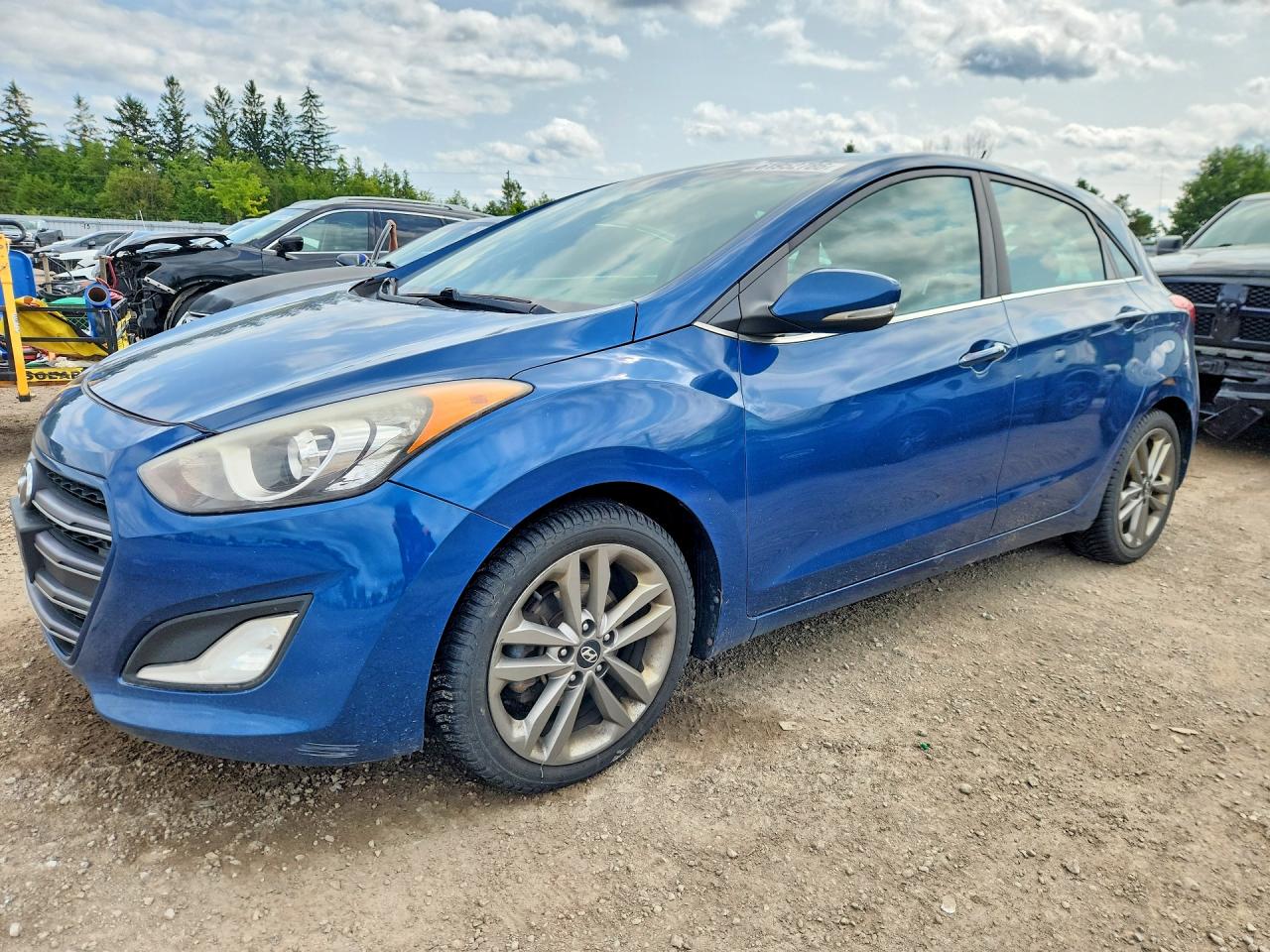 2016 Hyundai Elantra, VIN KMHD35LH2GU307238 — Side