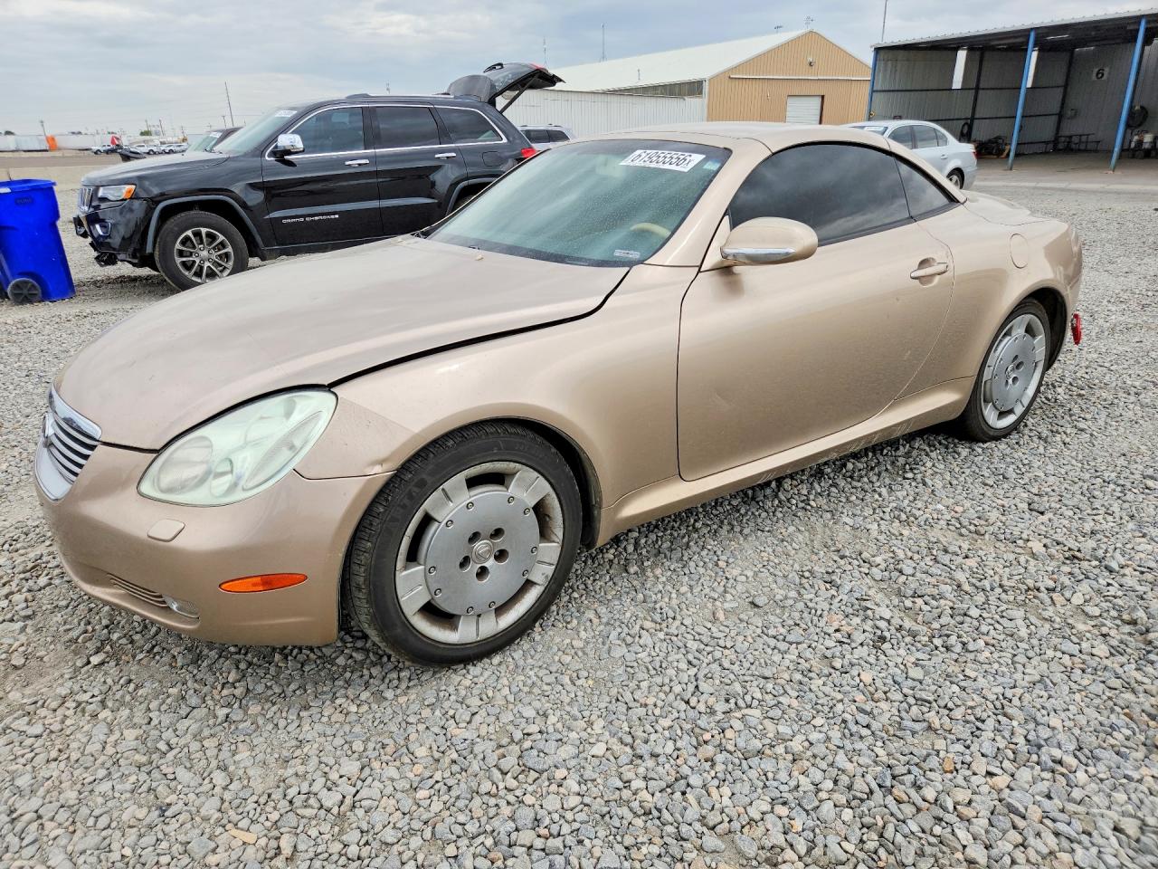 2002 Lexus SC 430, VIN JTHFN48Y120032650 — Hail