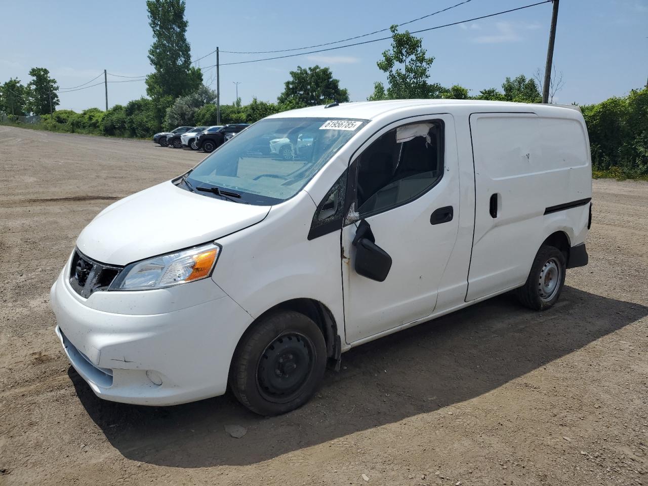 2020 Nissan NV200 S, VIN 3N6CM0KN9LK706422 — Rear end