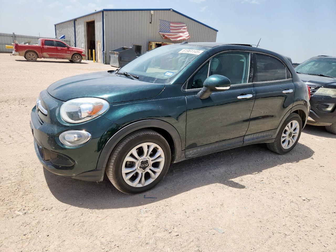 2016 FIAT 500X Easy, VIN ZFBCFXBT0GP341155 — Hail