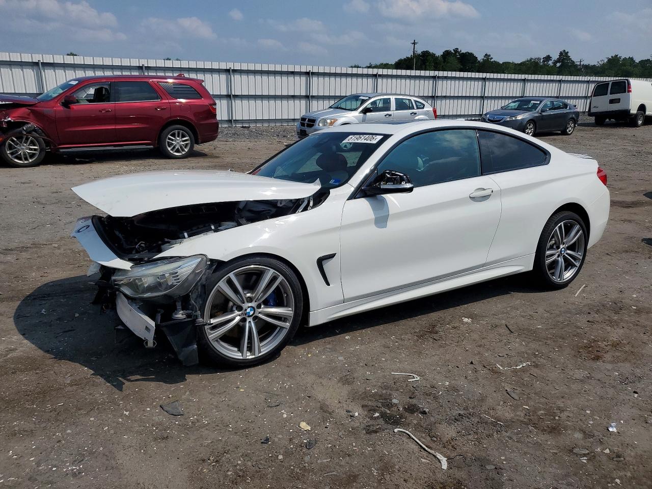2014 BMW 4 Series 435i, VIN WBA3R1C54EF774236 — Front end