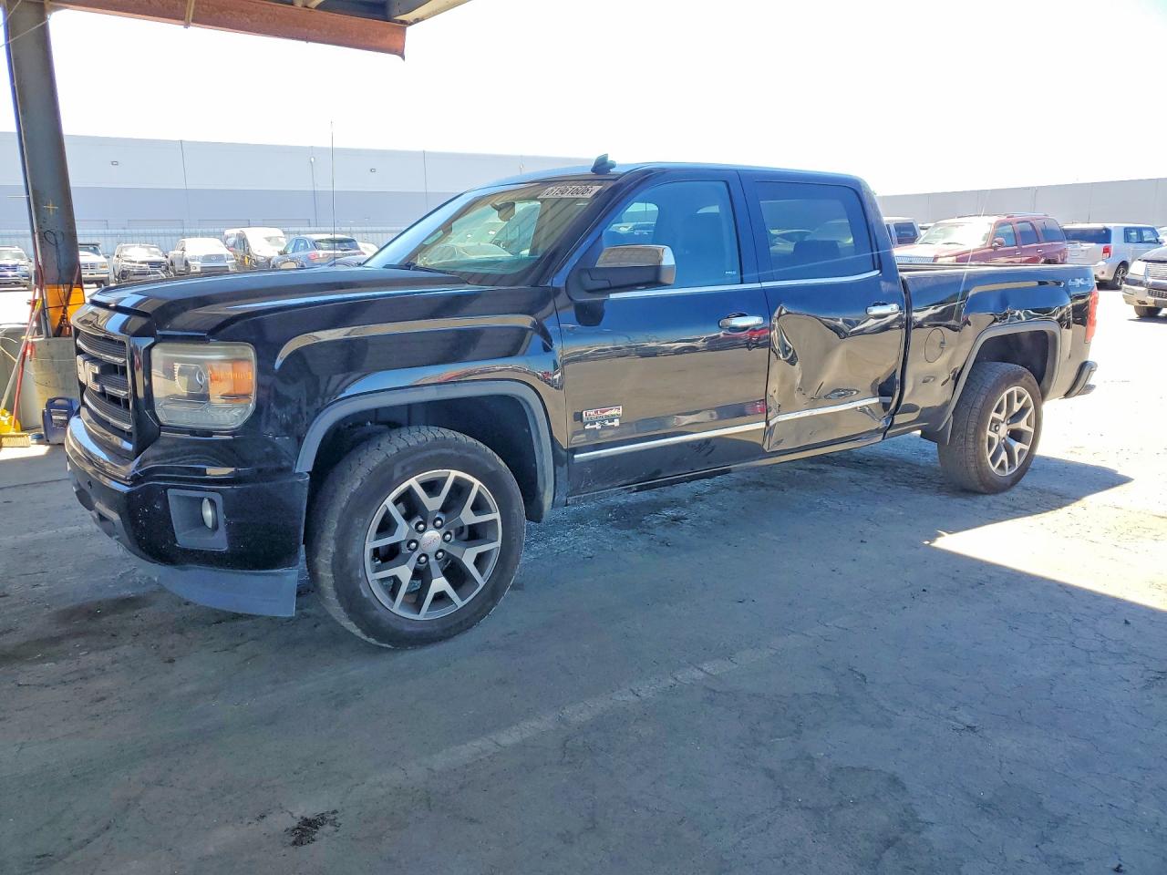 2014 GMC Sierra 1500 SLT, VIN 3GTU2VEC2EG435116 — Side