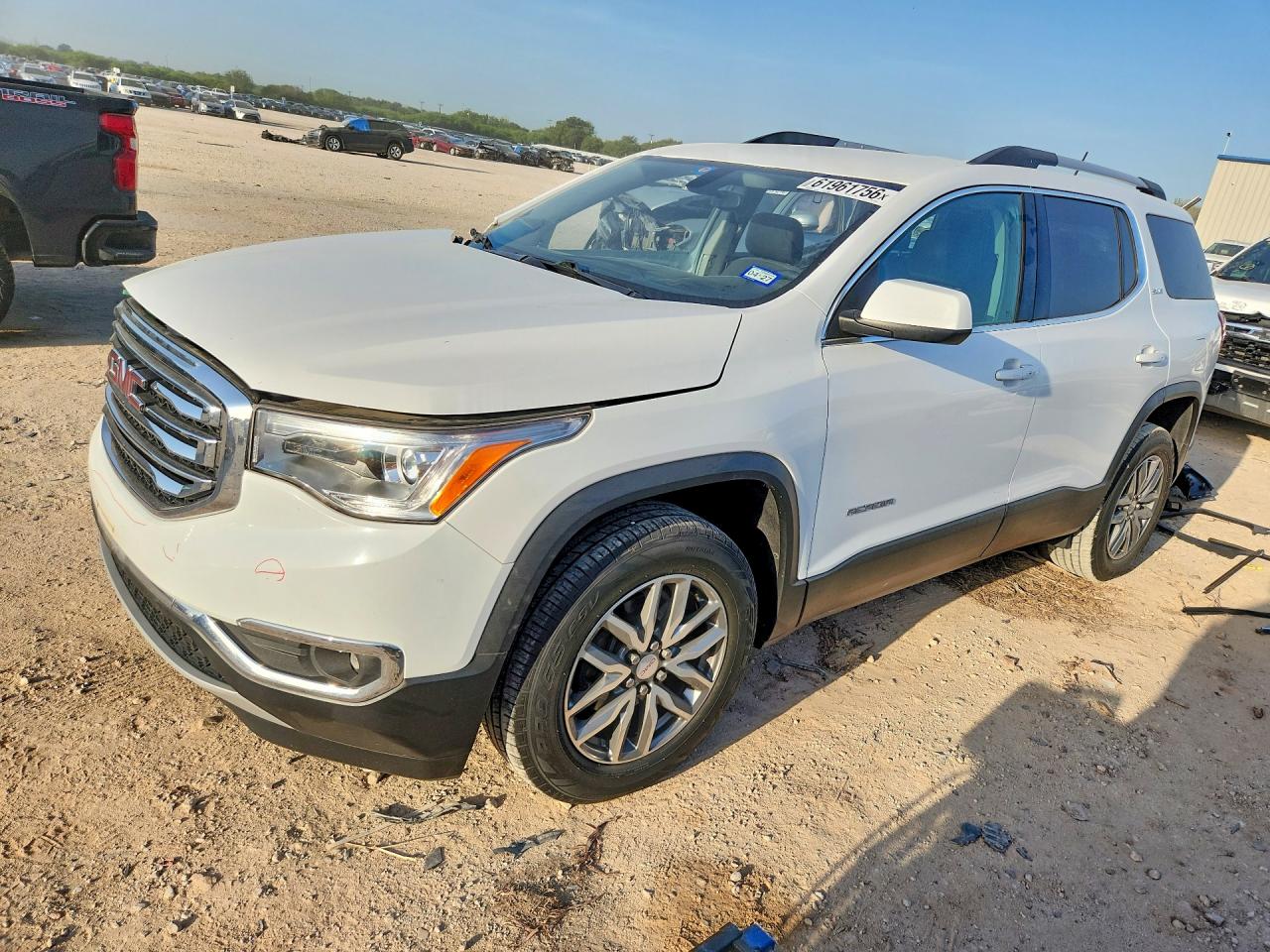 2018 GMC Acadia SLE, VIN 1GKKNLLA9JZ138671 — Stripped